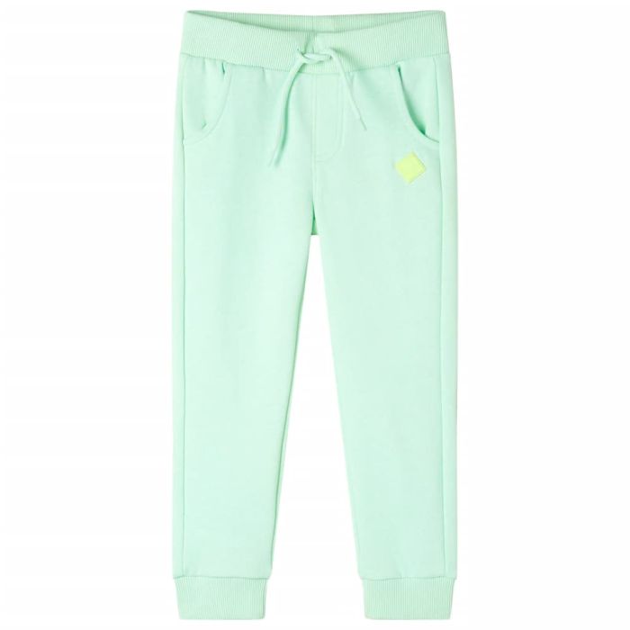 Kids' Sweatpants Bright Green 140