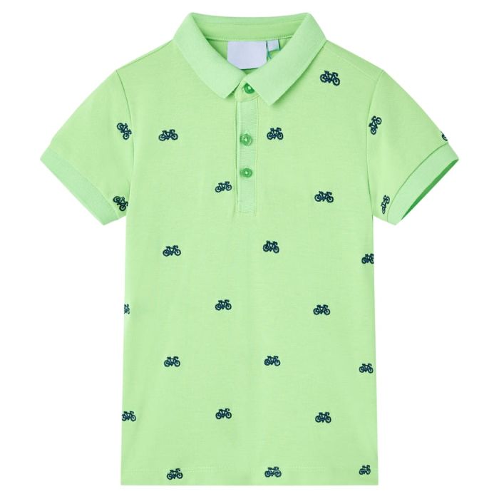 Kids' Polo ShirtÂ  Neon Green 92