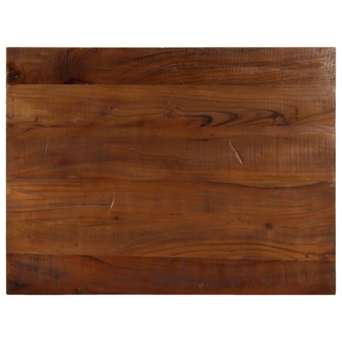 Table Top 70x50x3.8 cm Rectangular Solid Wood Reclaimed