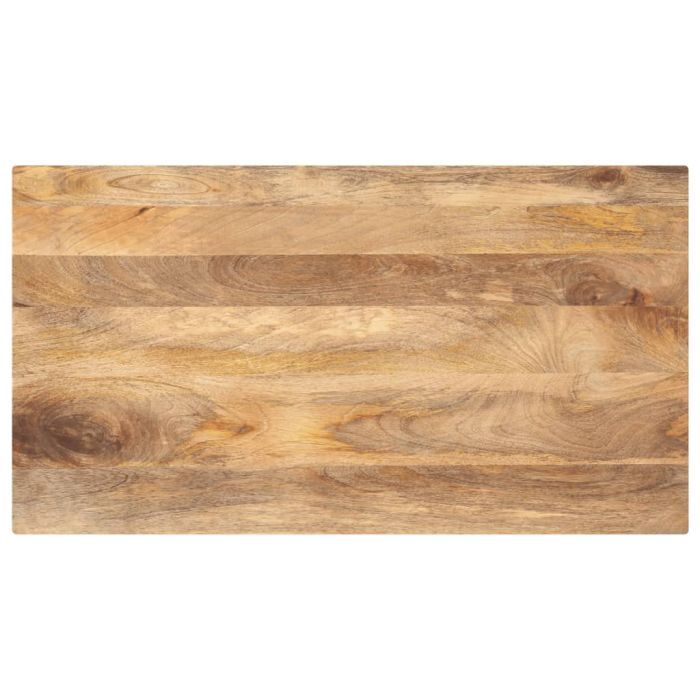 Table Top 100x50x3.8 cm Rectangular Solid Wood Mango