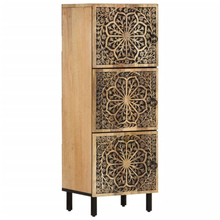 Side Cabinet 40x33x110 cm Solid Wood Mango