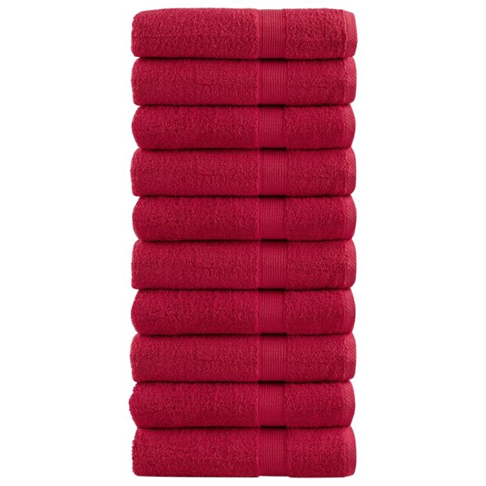 Premium Bath Towels SOLUND 10 pcs 100x150 cm 600 gsm - vid-137409