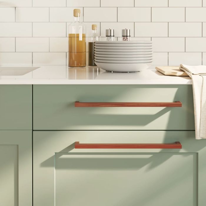 Cabinet Handles 20 Pcs Bronze 320mm Stainless Steel