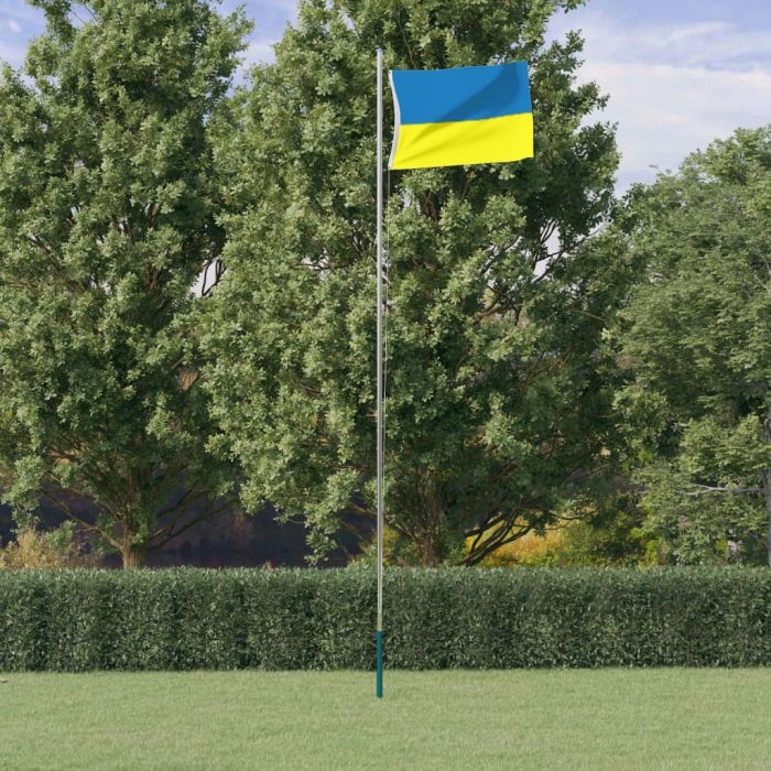 Ukraine Flag with Brass Grommets 90x150cm