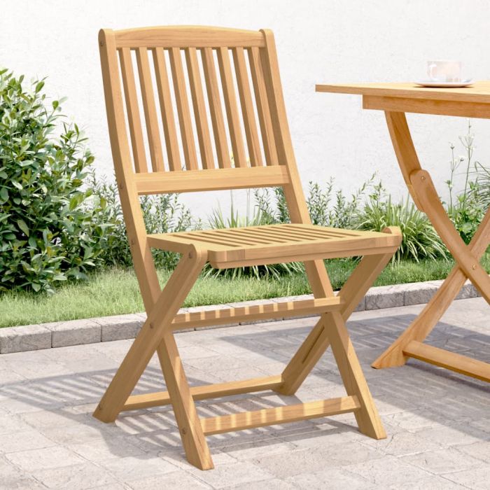 Folding Garden Chairs 4 pcs 57x49x90 cm Solid Wood Acacia