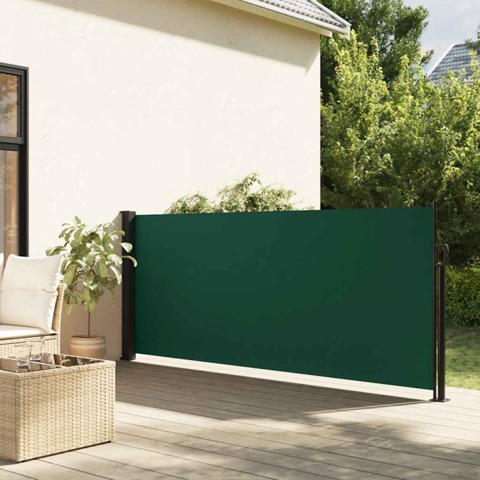 MAVGLEN Retractable Side Awning Dark 117x300 cm - Green