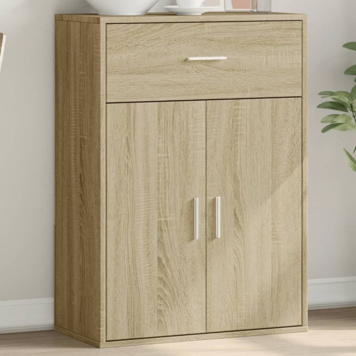 Sideboard Sonoma Oak 60x30x84 cm Engineered Wood