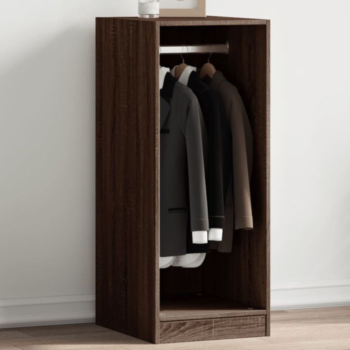 Wardrobe Grey Sonoma 48x41x102 cm Engineered Wood - vid-840819