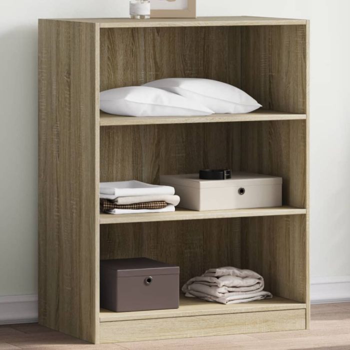 Wardrobe Sonoma Oak 77x48x102 cm Engineered Wood - vid-840823