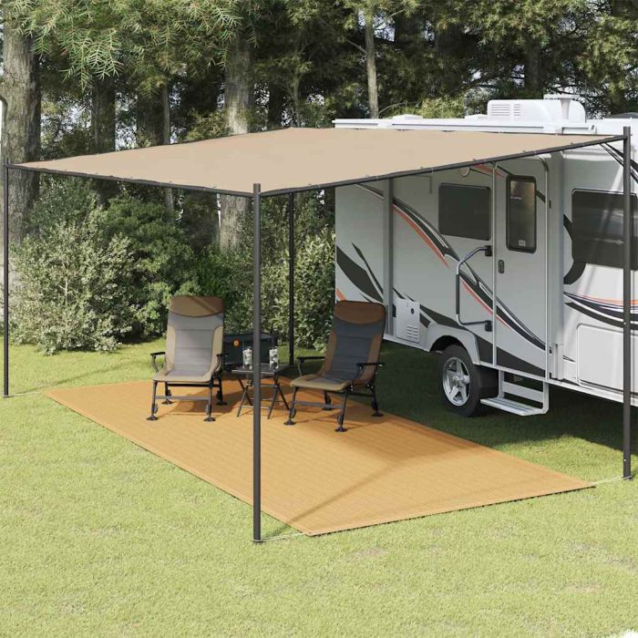 FLECOVE Tent Carpet Sand 250x500 cm HDPE