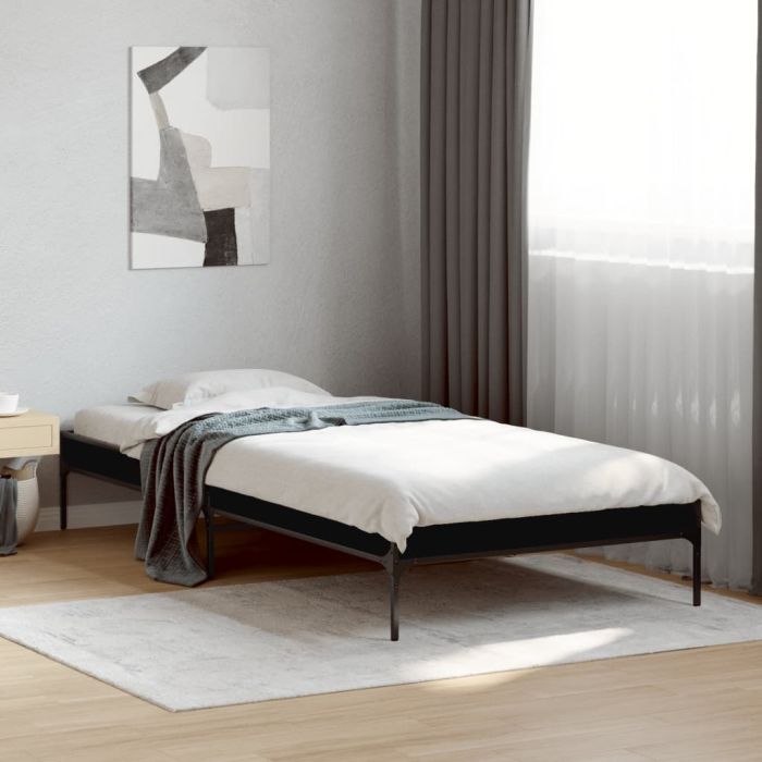 Bedframe Black 90x190cm Single
