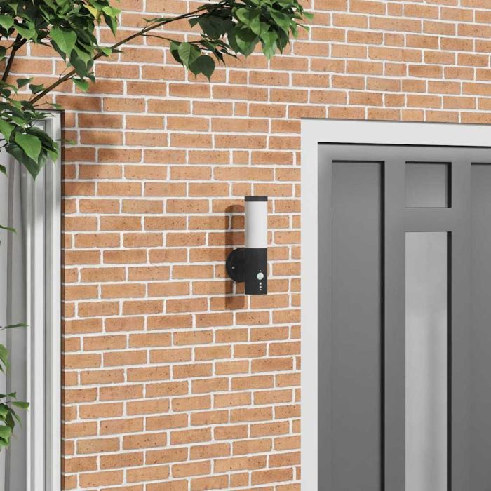 TONGLEN Outdoor Wall Light 15x7.5x33 cm - Black