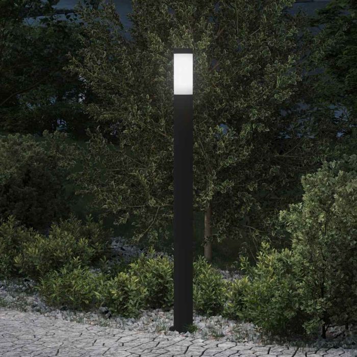 TONGLEN Bollard Light 110 cm Stainless IP44 Steel