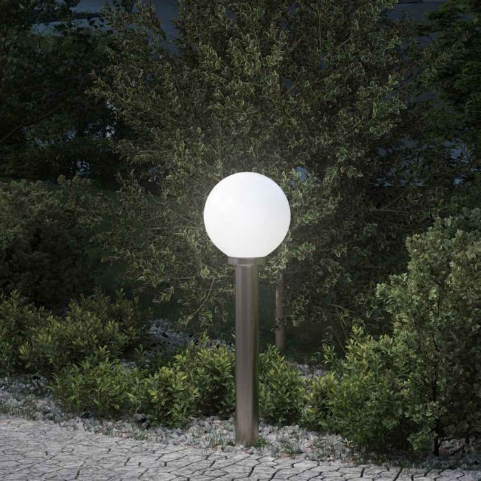 TONGLEN Bollard Light 80 cm Stainless IP44 Steel
