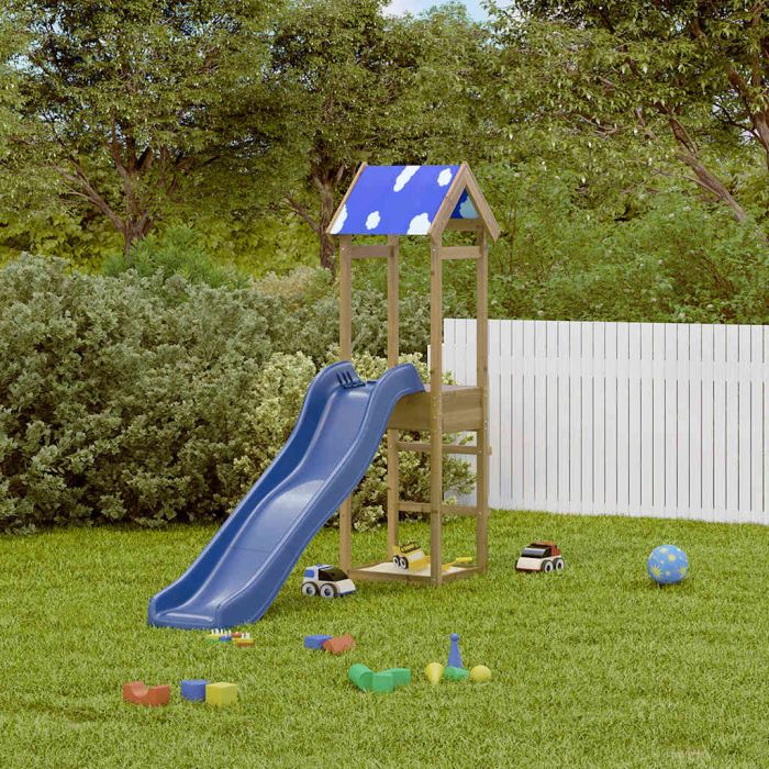 CAOMERE Outdoor Playset Impregnated Wood - Pine