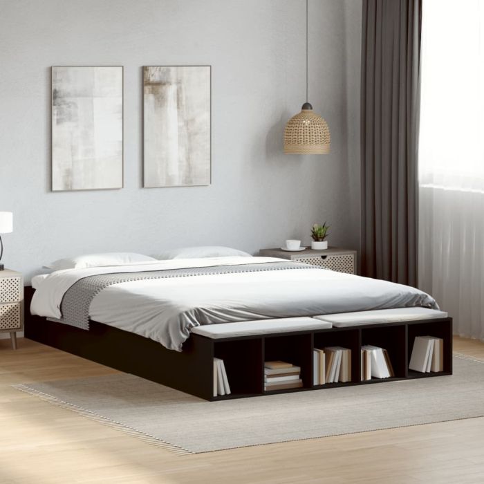 Bedframe Black 150x200cm King Size