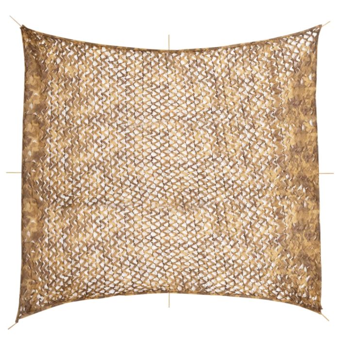 Camouflage Net with Storage Bag 521x493 cm Sand