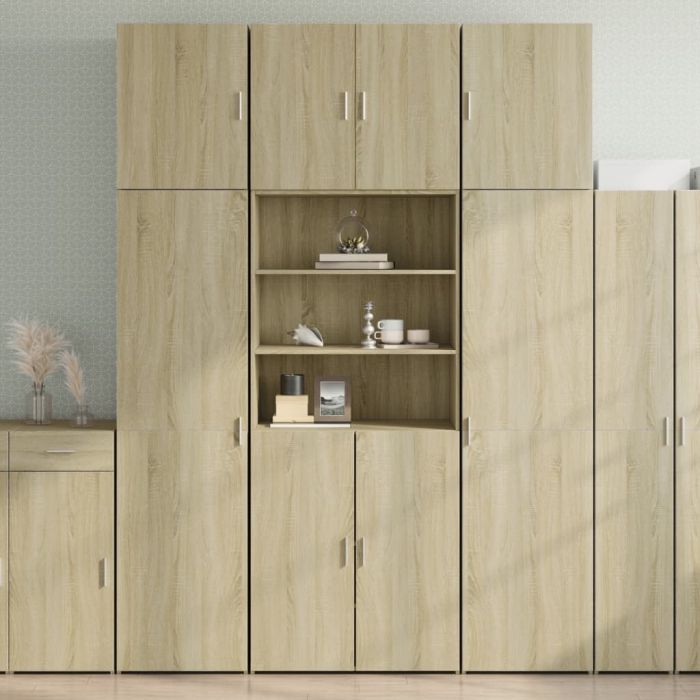 Highboard Sonoma Oak 80x42.5x249 cm Engineered Wood