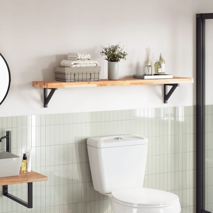 Table Top 140x30x4 cm Rectangular Solid Wood Acacia - vid-4008844