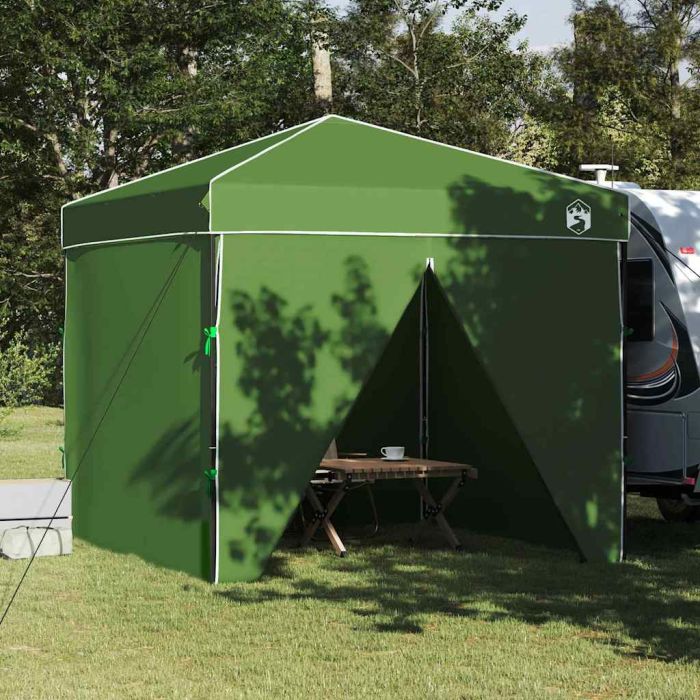 HELVALE Canopy Tent Manual 243x243x251 cm Fabric - Green