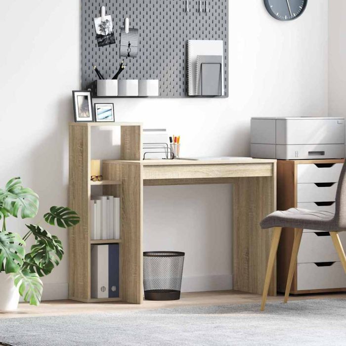 Writing Desk Sonoma Oak Particle board Medium