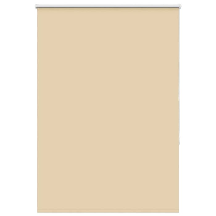 Roller Blind Blackout Beige 100x175 cm Fabric Width 95.7 cm Polyester