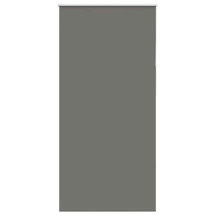 Roller Blind Blackout Grey 95x210 cm Fabric Width 90.7 cm Polyester