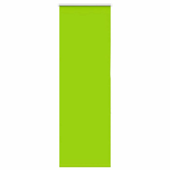 Roller Blind Blackout Leaves Green 45x175 cm Fabric Width 40.7 cm Polyester