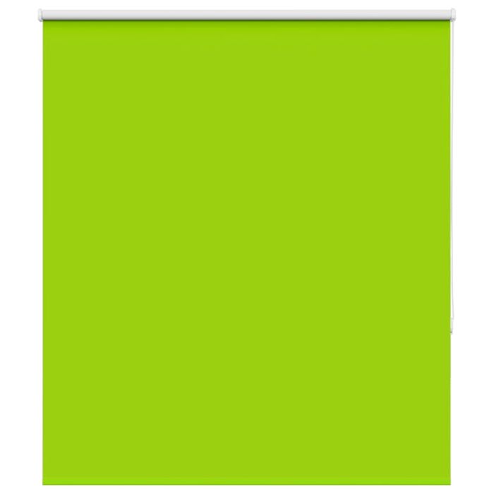 Roller Blind Blackout Leaves Green 140x175 cm Fabric Width 136.6 cm Polyester
