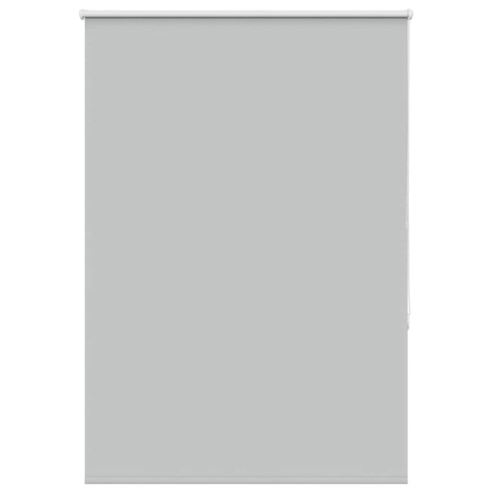 Roller Blind Blackout Light Grey 105x175 cm Fabric Width 100.7 cm Polyester