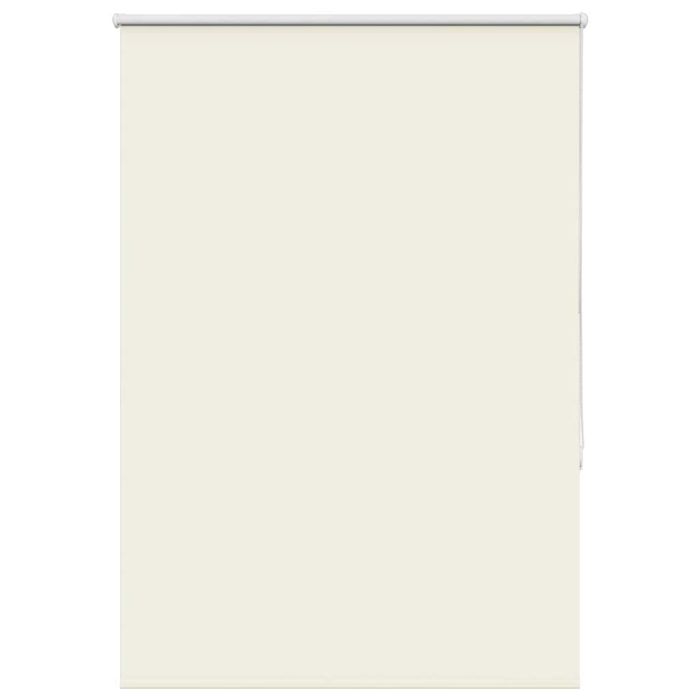 Roller Blind Blackout Off White 110x175 cm Fabric Width 105.7 cm Polyester