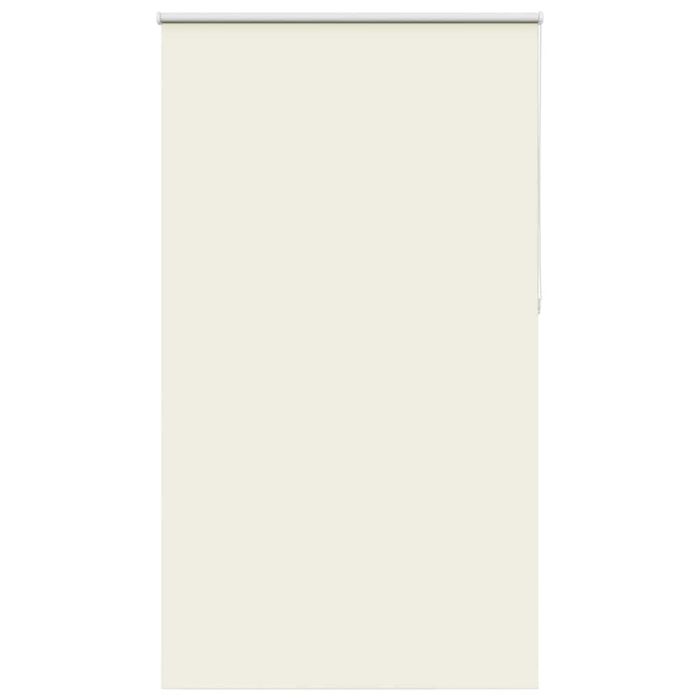 Roller Blind Blackout Off White 120x210 cm Fabric Width 116.6 cm Polyester
