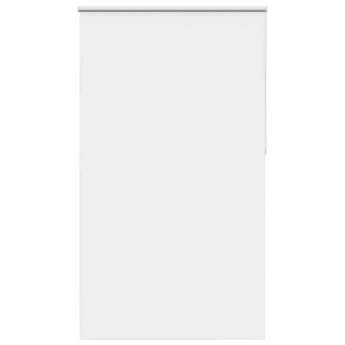 Roller Blind Blackout White 125x210 cm Fabric Width 121.6 cm Polyester