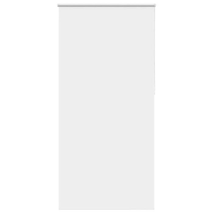 Roller Blind Blackout White 110x230 cm Fabric Width 105.7 cm Polyester