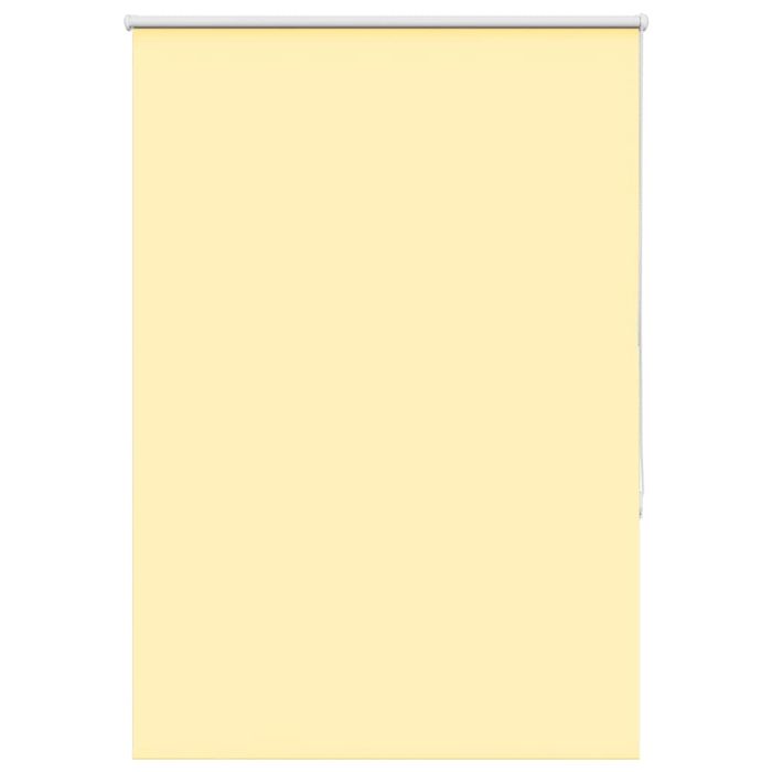 Roller Blind Blackout Yellow 95x150 cm Fabric Width 90.7 cm Polyester