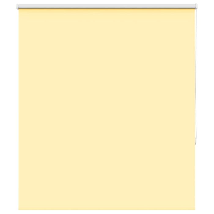 Roller Blind Blackout Yellow 140x150 cm Fabric Width 136.6 cm Polyester
