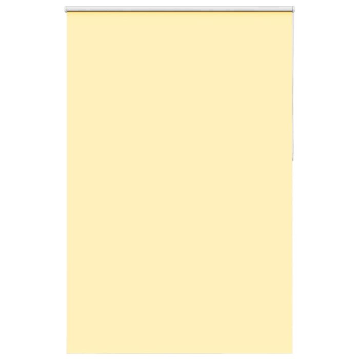 Roller Blind Blackout Yellow 145x210 cm Fabric Width 141.6 cm Polyester