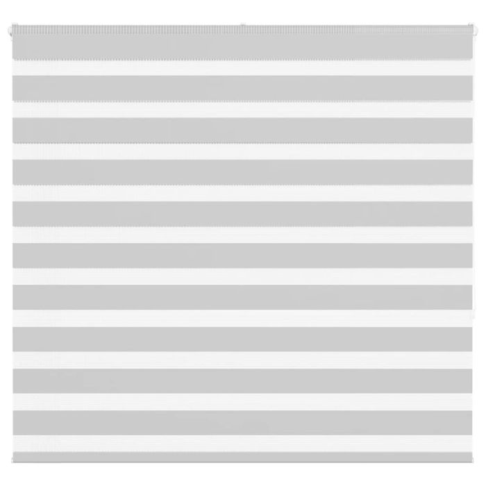 Zebra Blind Light Grey 155x150 cm Fabric Width 150.9 cm Polyester