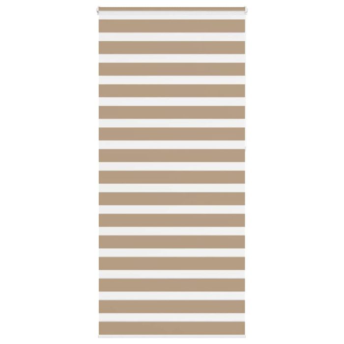 Zebra Blind Sand Brown 105x230 cm Fabric Width 100.9 cm Polyester