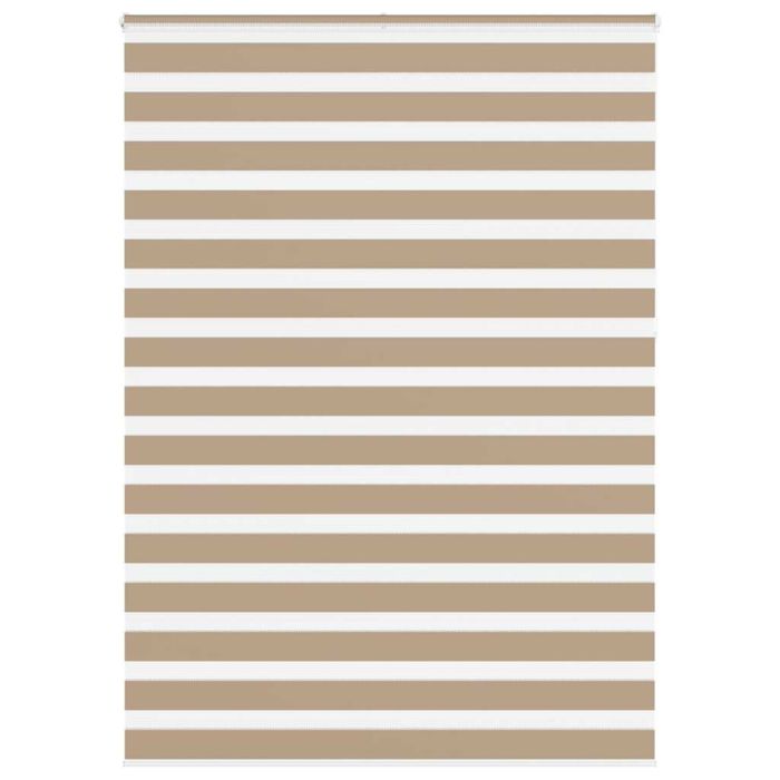 Zebra Blind Sand Brown 155x230 cm Fabric Width 150.9 cm Polyester