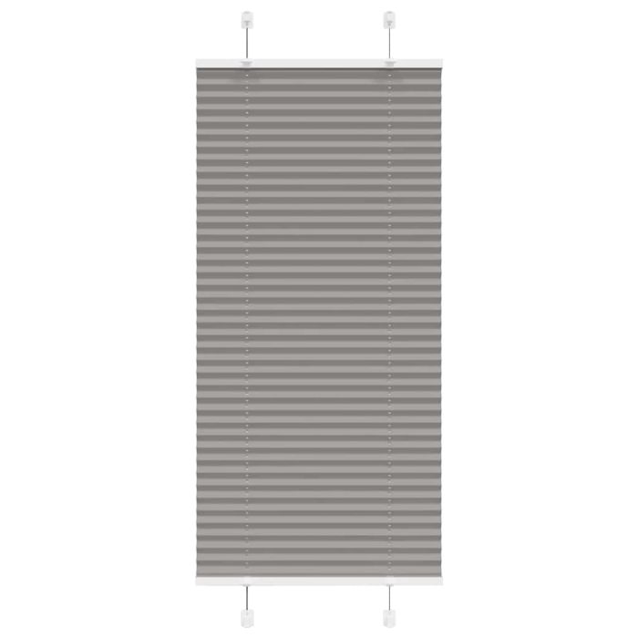 Pleated Blind Anthracite 60x150 cm Fabric Width 59.4 cm Polyester