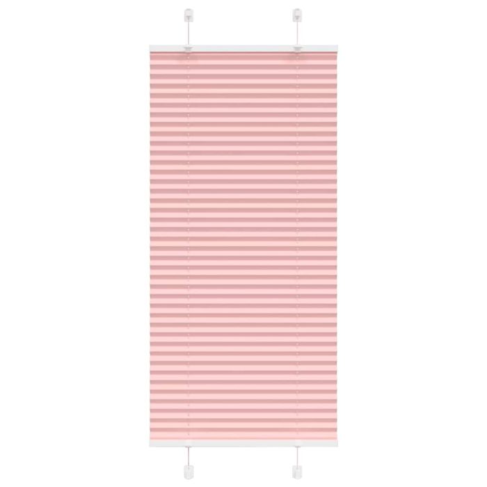 Pleated Blind Pink 55x150 cm Fabric Width 54.4 cm Polyester