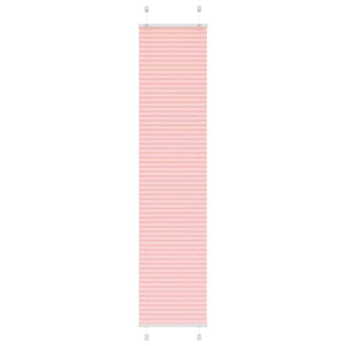 Pleated Blind Pink 45x200 cm Fabric Width 44.4 cm Polyester