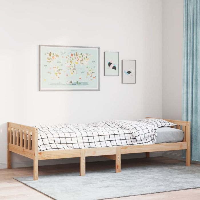 Children's Bed 90x190cm Solid Wood Pine