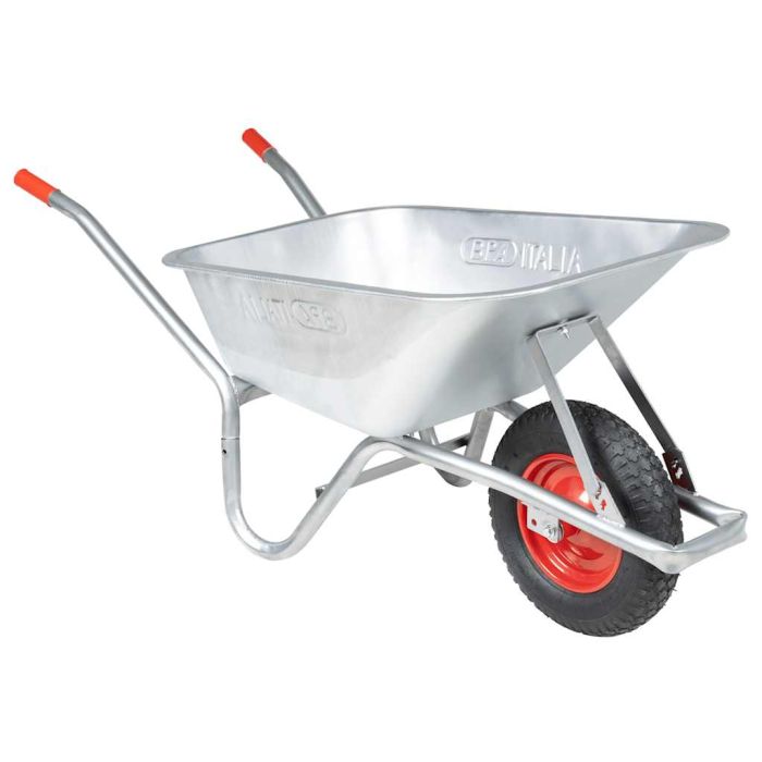 NEORIDG Wheelbarrow 90 L 150 kg Galvanised and Plastic Steel