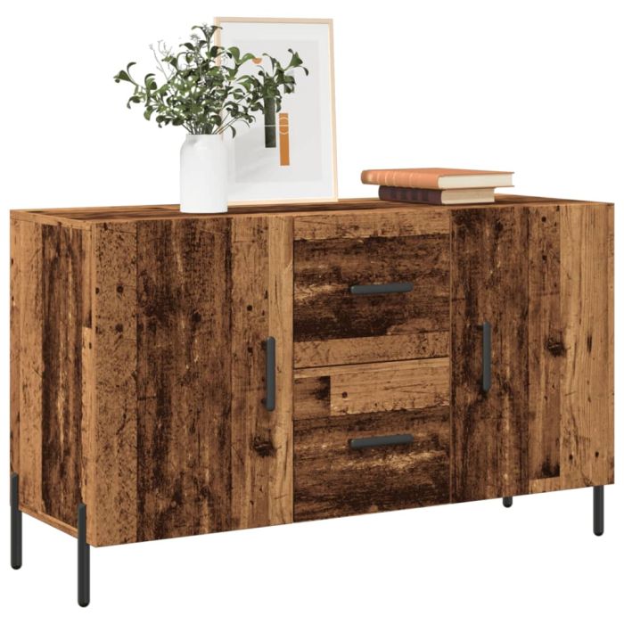 Sideboard Old Wood 100x36x60 cm Engineered Wood