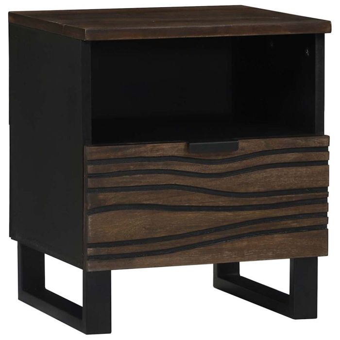 Bedside Cabinet, 40x33x46 cm, Solid Wood Mango