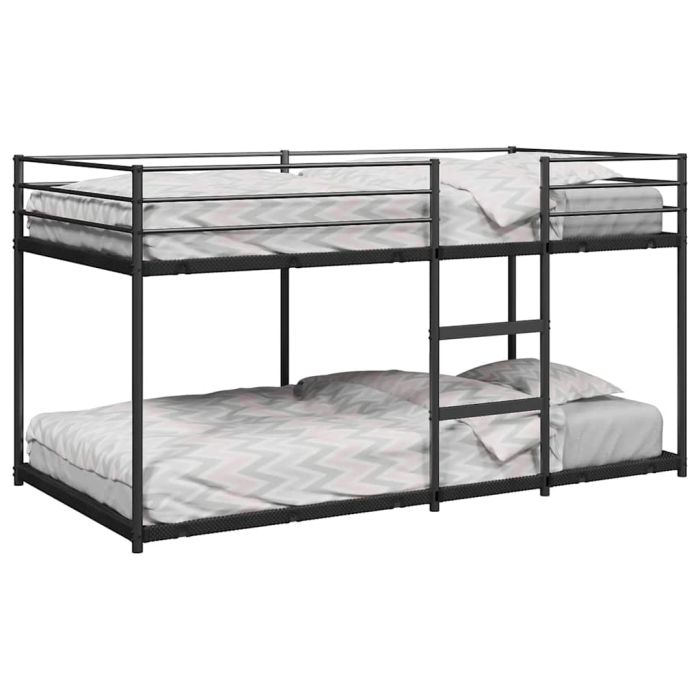Bunkbed Black 90x190cm Steel