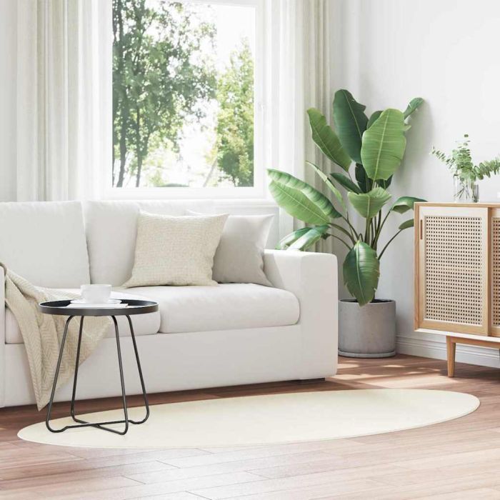 Rug Folding Cream 80 x 150 cm Polyester