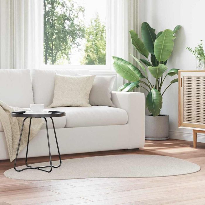 Rug Folding Sand 120 x 170 cm Cotton